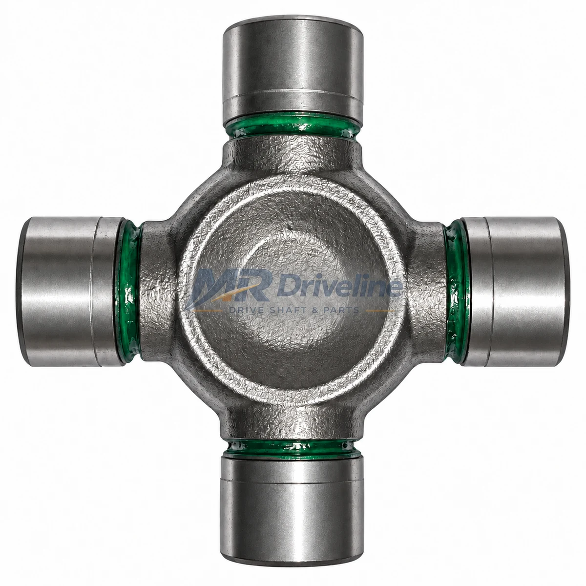 24.06x88 mm Staked Universal Joint – Hot Forged 1 24.06x88 staked universal joint with hot-forged cross body and green seals – MR Driveline 24.06x88 staked universal joint with hot-forged cross body and green seals – MR Driveline